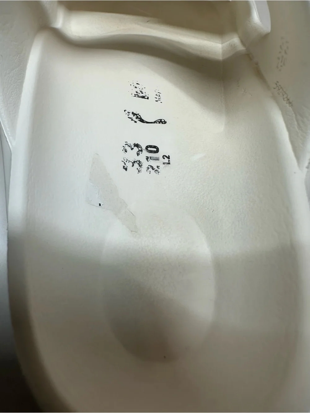 Birkenstock Kids White Two-Buckle EVA Slide Sandals